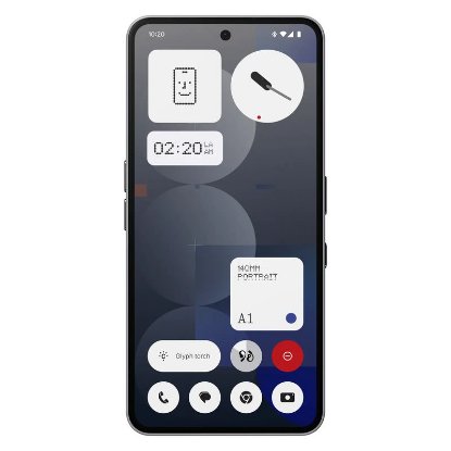 Pametni telefon NOTHING Phone (3a) Pro, 6,77", 12 GB, 256 GB, Android 15, sive barve