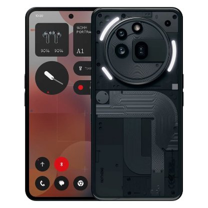 Pametni telefon NOTHING Phone (3a) Pro, 6,77", 12 GB, 256 GB, Android 15, črne barve
