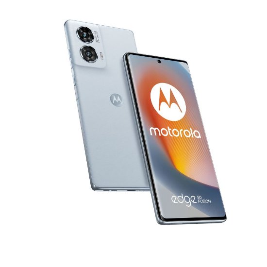 Mobilni telefon MOTOROLA Edge 50 Fusion, 6,7", 8 GB, 256 GB, Android 14, modre barve.