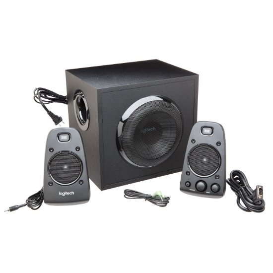 Zvočniki LOGITECH Z623, 2.1, THX, 200W, črni, retail