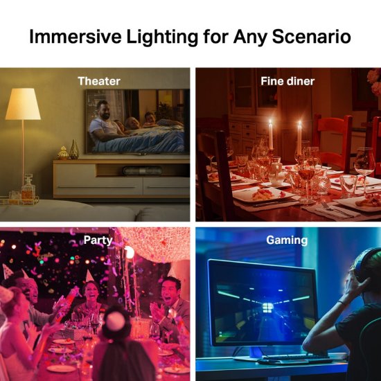 Pametna žarnica TP-LINK Tapo L530E, 8.7W, LED, WiFi, večbarvna