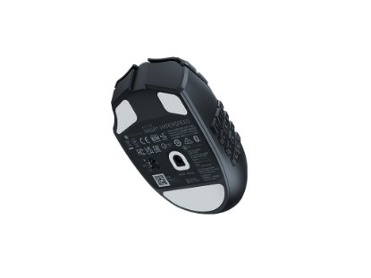 Miška RAZER Naga V2 HyperSpeed, optički, 30000dpi, bežični, črni