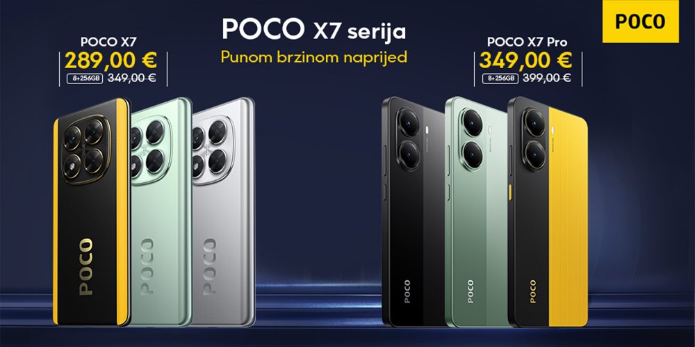 Prikažite detalje za Predstavljamo novi Poco X7!