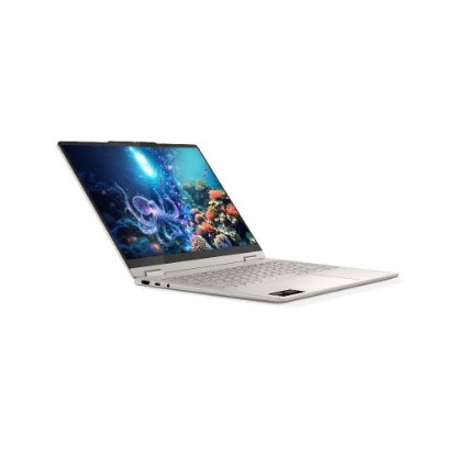 Laptop LENOVO Yoga 7 2-u-1 83JR008BSC / Ryzen AI 7 350, 16GB, 1TB SSD, AMD Radeon Graphics, 14" WUXGA OLED Touch, Windows 11, srebrni