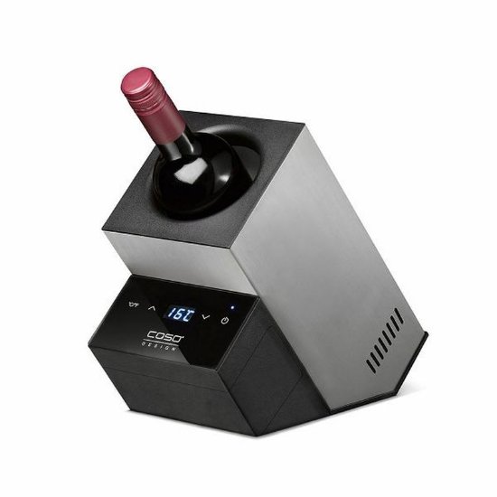 Stolni hladnjak za vino CASO DESIGN WineCase Deluxe, inox