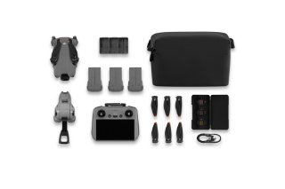 Slika Dron DJI Mini 5 Pro Fly More Combo (DJI RC2), 4K kamera, 3-osni gimbal, do 36 min leta, pametni daljinski upravljalnik, siv
