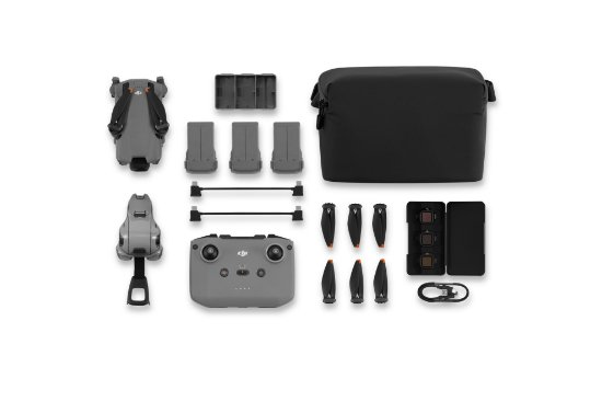 Slika Dron DJI Mini 5 Pro Fly More Combo (DJI RC-N3), 4K kamera, 3-osni gimbal, do 36 min leta, pametni daljinski upravljalnik, siv
