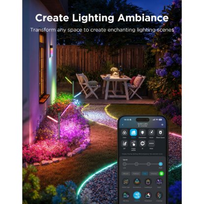 Vrtna svjetla GOVEE RGBICWW Garden Lights