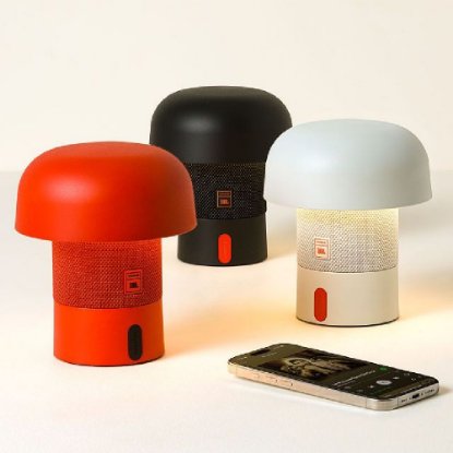 Prijenosni Bluetooth zvučnik JBL Sensa Play Mini, 8W, sa LED lampom, narančasti