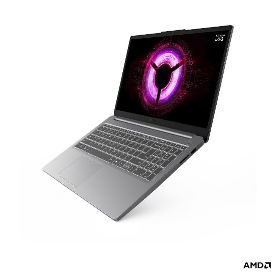 Laptop LENOVO LOQ Essential 83S0003USC / Ryzen 5 7535HS, 16GB, 1TB SSD, nVidia GeForce RTX 3050, 15.6" FHD 144Hz IPS, bez OS , sivi