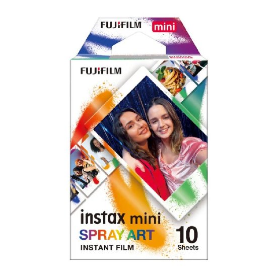 Foto papir FUJI FILM, za Instax Mini, Spray Art, 10 listova
