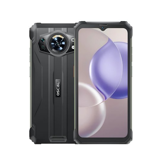 Mobitel OSCAL S80, 6,58", 6GB, 128GB, Android 12, crni
