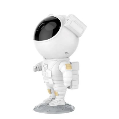Laserski projektor LONVIS Astronaut, 9 vrsta projekcija, daljinski upravljač, bijeli