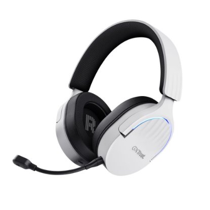 Slušalice TRUST GXT 491W Fayzo Wireless, 7.1, RGB, BT, bežične, bijele