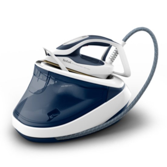 Parna postaja TEFAL GV9712E0, 3000 W, 7,7 bara, 590 g/min, plavo-bijela