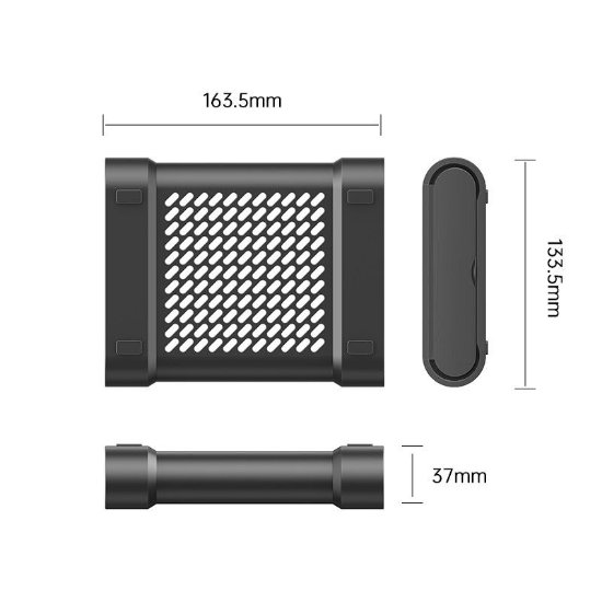 Kutija za HDD ORICO 3.5" zaštitna kutija, silikonska, otporna na udarce/trešnju, crna