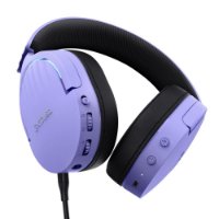 Slušalice TRUST GXT 491P Fayzo Wireless, 7.1, RGB, BT, bežične, ljubičaste