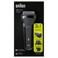 Aparat za brijanje BRAUN S3 300BT, 3u1, crni