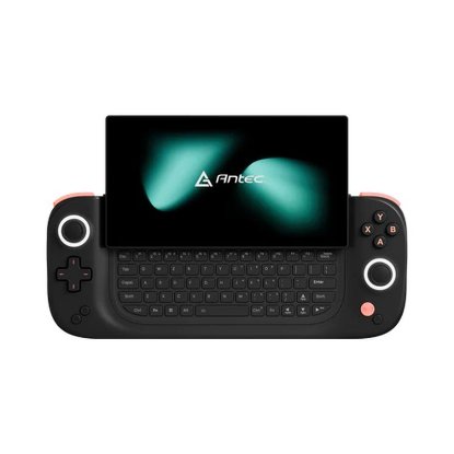 Igraća konzola ANTEC Core HS, 6" IPS FHD, Ryzen 7 8840U, 16GB LPDDR5X, 512GB, tipkovnica, crno-roza