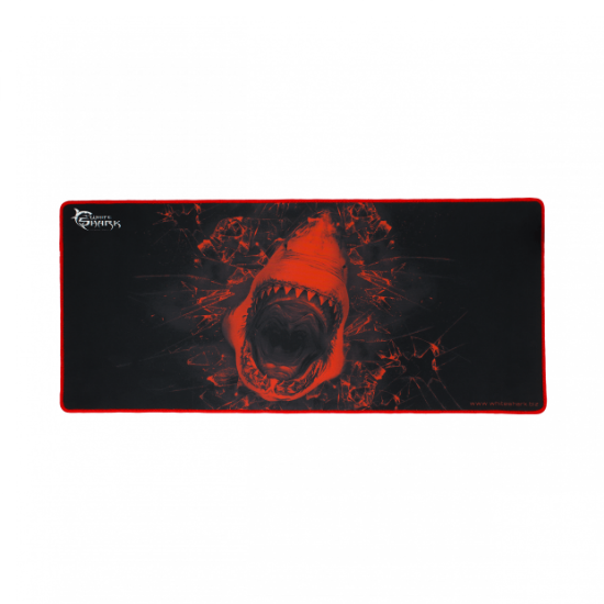 Podloga za miš, WHITE SHARK GMP-1899 Skywalker XL, crno-crvena