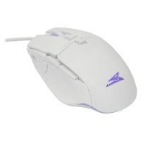 Miš BARACUDA Raptor, optički, 6400dpi, bijeli