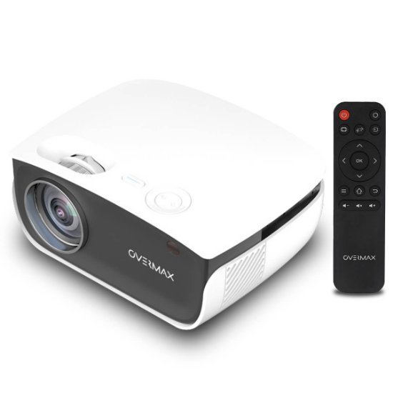 Projektor OVERMAX Multipic 2.5, LED, HD Ready, 2000 ANSI