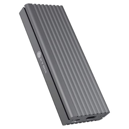 Eksterno kućište ICY BOX IB-1817MC-C31, M.2 NVMe/SATA SSD, USB-C, sivo