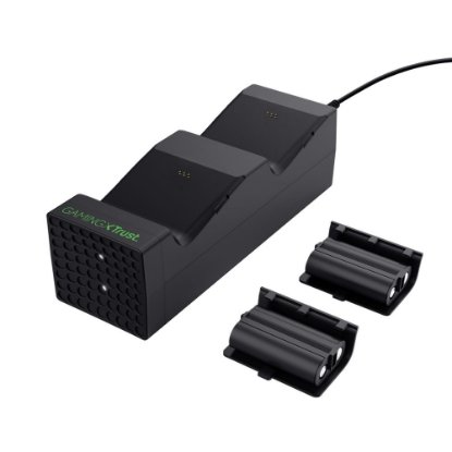 Punjač TRUST GXT 250, za 2 XBOX X/S kontrolera, crna
