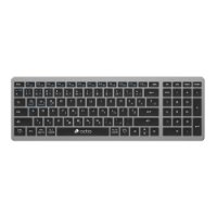 Tipkovnica OCTIO Style K290WBT, bežična, BT, crna
