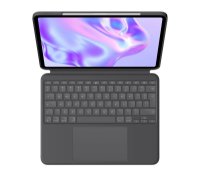 Tipkovnica LOGITECH Combo Touch, bežična, za Apple, iPad Pro 11", siva