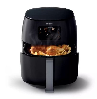 Friteza na vrući zrak PHILIPS HD9650/90, XXL, Airfryer, 2225 W, 1,4 kg, crna