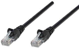 Kabel OCTIO, patch CAT6, U/UTP, crni, 2m