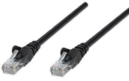 Kabel OCTIO, patch CAT6, U/UTP, crni, 2m