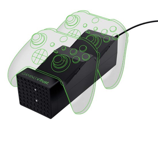 Punjač TRUST GXT 250, za 2 XBOX X/S kontrolera, crna