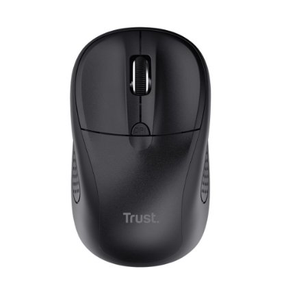 Miš TRUST Primo, optički, bežični, BT, 1600dpi, crni