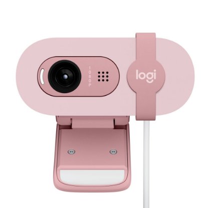 Web kamera LOGITECH Brio 100, roza