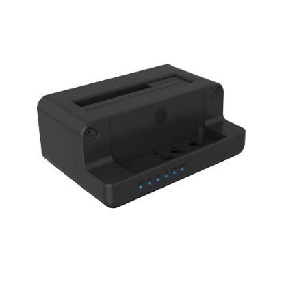 Docking station ICY BOX IB-2914MSCL-C31, USB-A/C 3.2 Gen2, M.2 NVMe SSD, 2.5”/3.5” SATA SSD/HDD, kloniranje