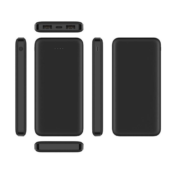Mobilni USB punjač VEGER A10, 10000 mAh, crni