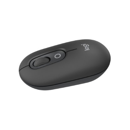 Miš LOGITECH POP, optički, bežični, USB, BT, 1000dpi, sivi
