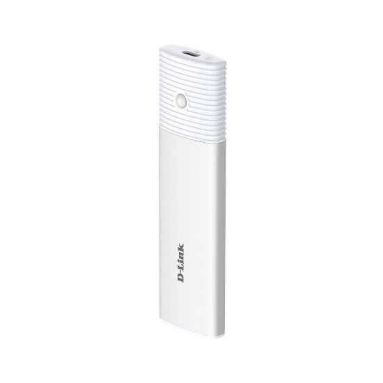 Eksterno kućište D-LINK DSP-111, M.2 NVMe SSD, USB-C 3.2, bijelo