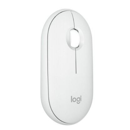 Miš LOGITECH M350s Pebble 2, optički, BT, bijeli
