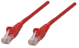 Kabel INTELLINET, patch CAT6, U/UTP, crveni, 7.5m