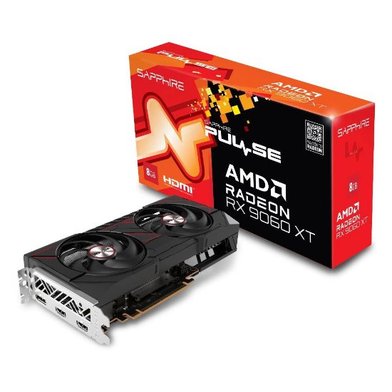 Grafička kartica SAPPHIRE Radeon RX 9060 XT Gaming OC 8GB DUAL, 8GB GDDR6