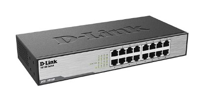 Switch D-LINK DES-1016D, 10/100 Mbps, 16-ports