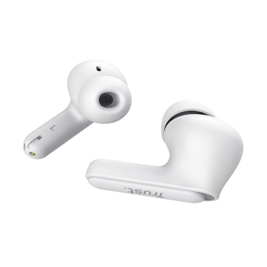 Slušalice TRUST Yavi Earbuds, in-ear, ENC, bežične, bijele