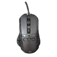 Miš WHITE SHARK Ector, RGB, optički, 12400dpi, crni