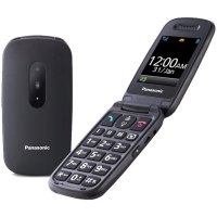 Klasični mobitel PANASONIC KX-TU446EXG, flip, preklopni, sivi