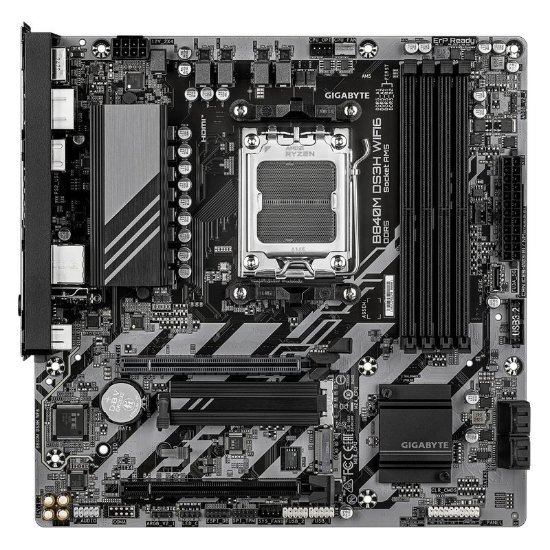 Matična ploča GIGABYTE B840M DS3H WIFI6, AMD B840M, DDR5, WiFi, mATX, s. AM5