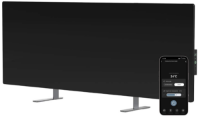 Grijalica AENO AGH0004S, infracrvena, konvektorska, 700 W, do 30 m2, WiFi kontrola, crna