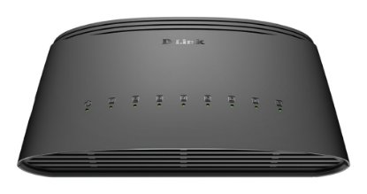 Switch D-LINK DGS-1008D, Gigabit Switch, 10/100/1000 Mbps, 8-port, ver. K1